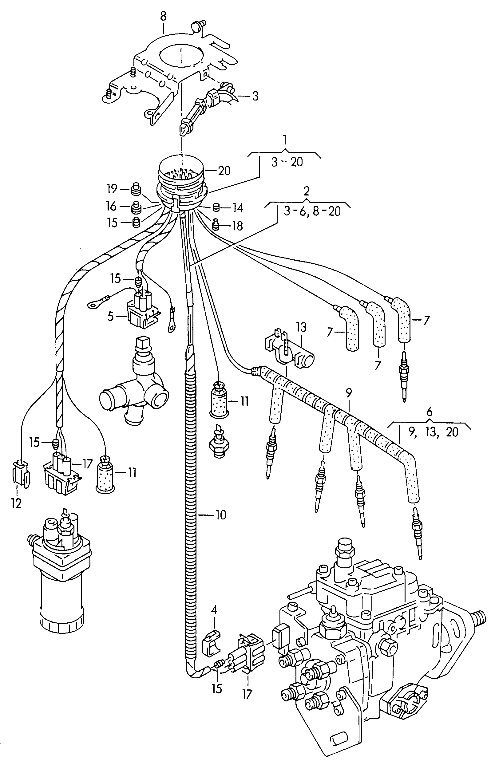 individual parts - Alhambra(AL)  