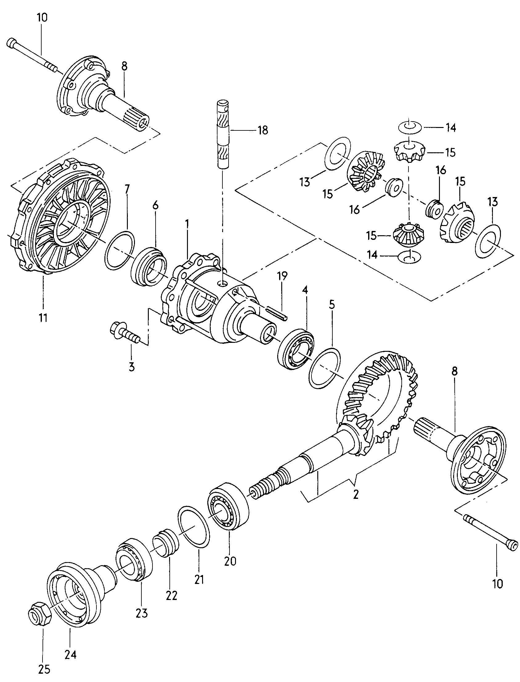 differential - Audi A6/Avant(A6)  