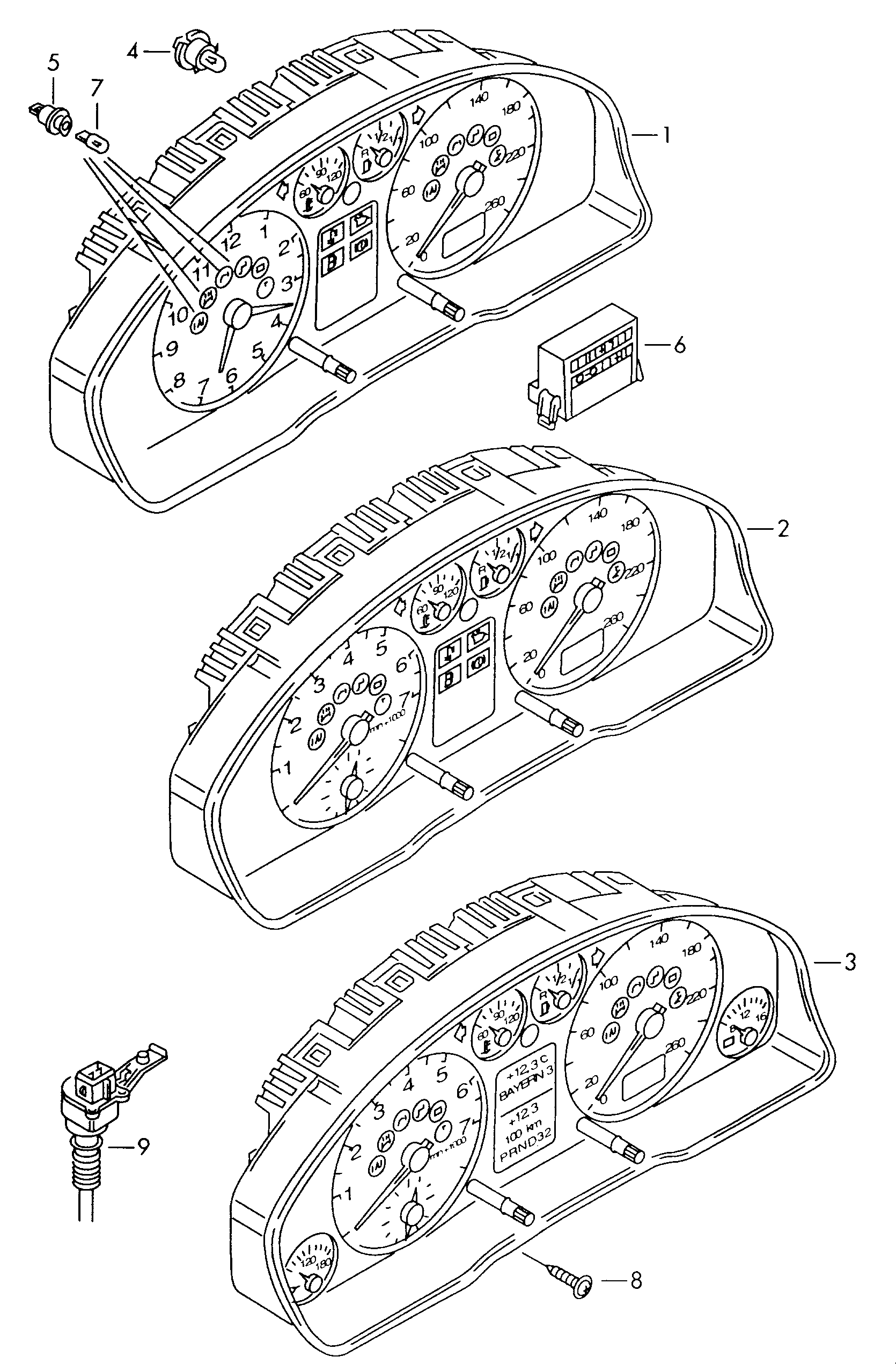 pieces detail - Audi A4/Avant(A4)  
