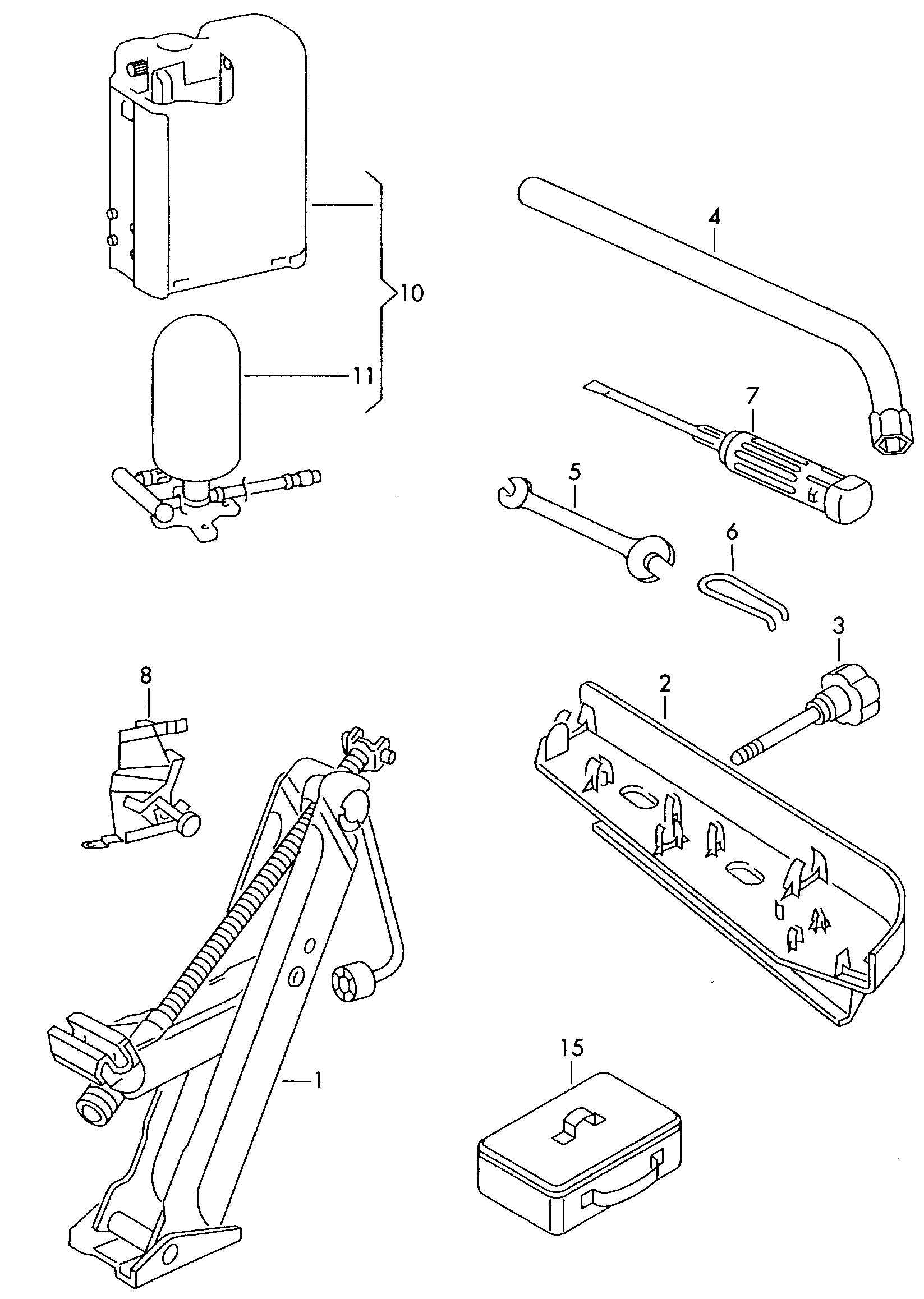 Werkzeuge; Wagenheber - Alhambra(AL)  