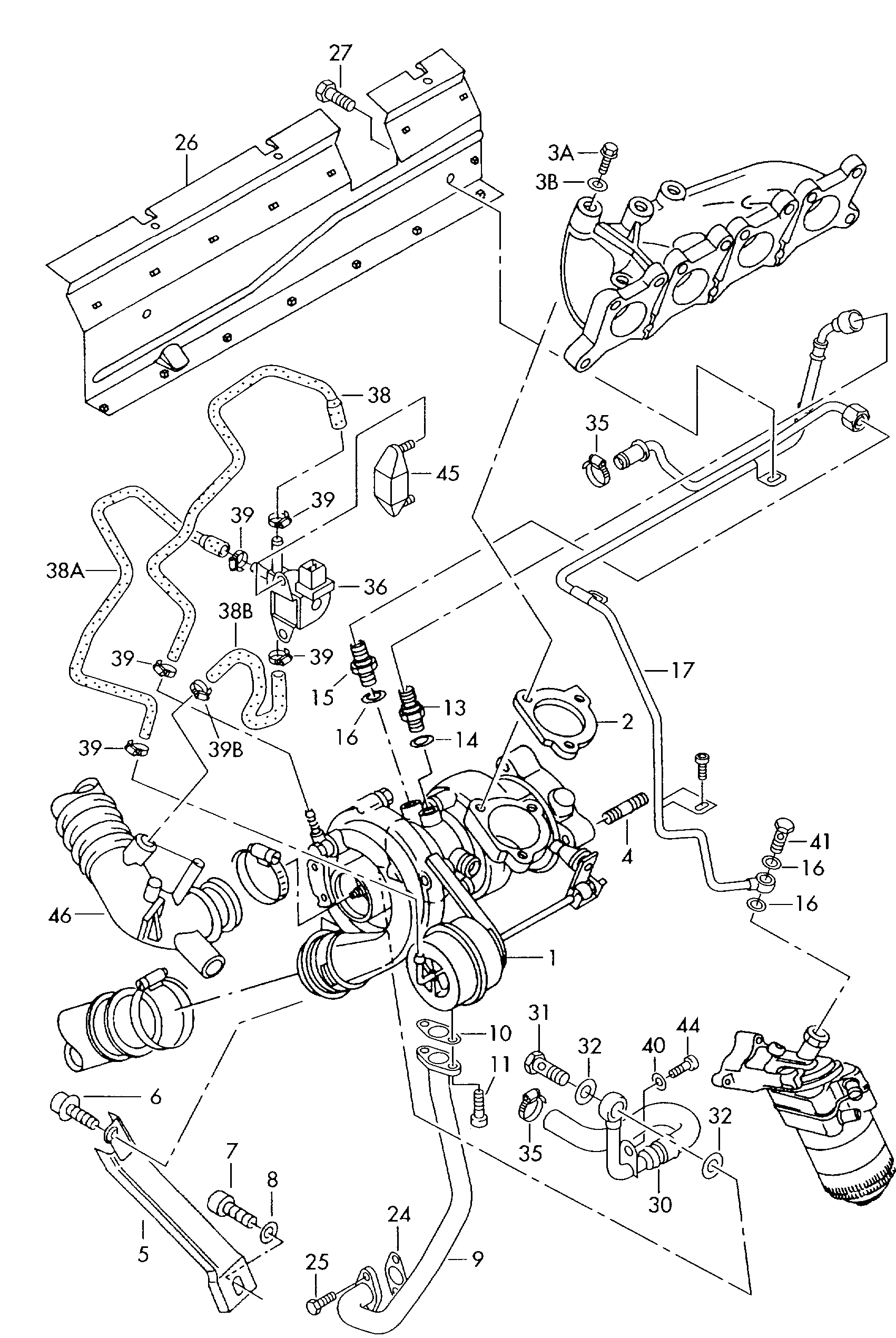 Egzoz turboşarj - Alhambra(AL)  