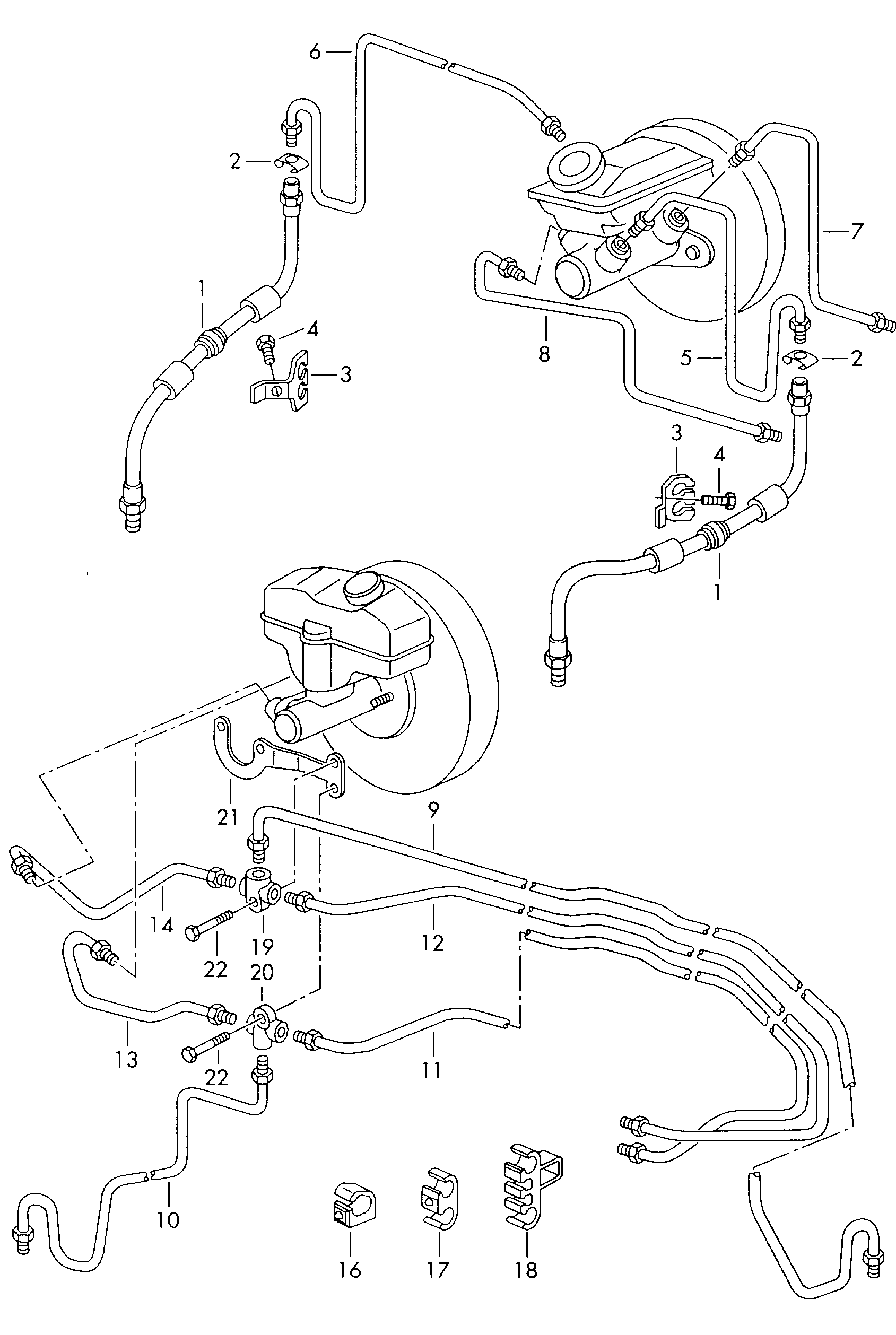 brake pipe; F             >> 7M-W-507 041 - Alhambra(AL)  