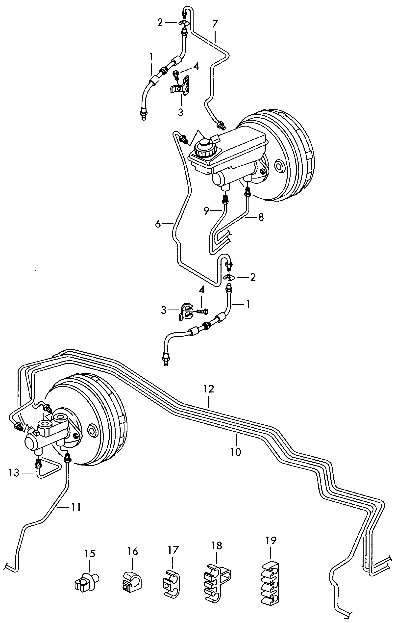 brake pipe; F 7M-W-507 042>> - Alhambra(AL)  