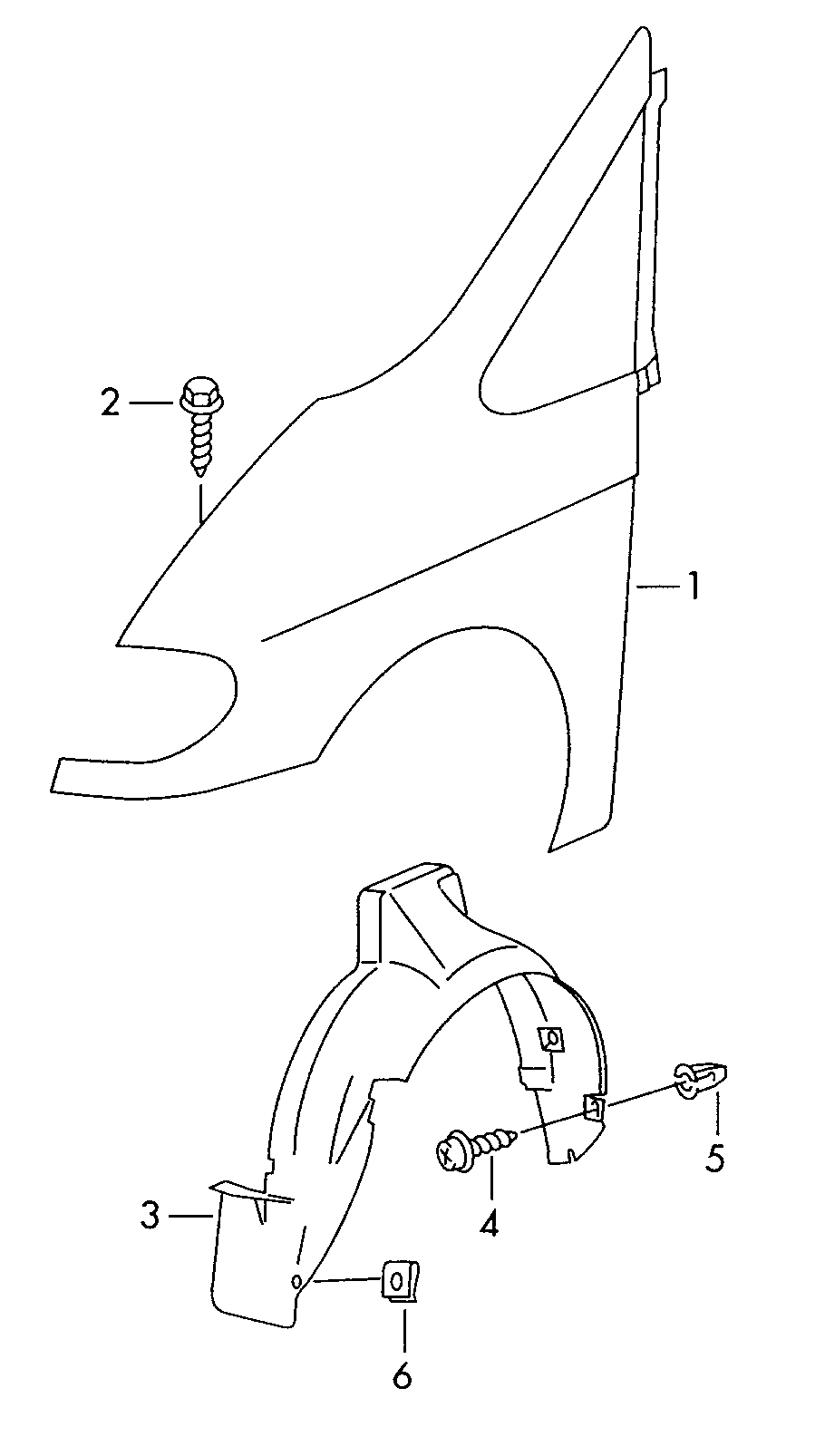 翼子板; 轮罩内板-塑料 - Alhambra(AL)  
