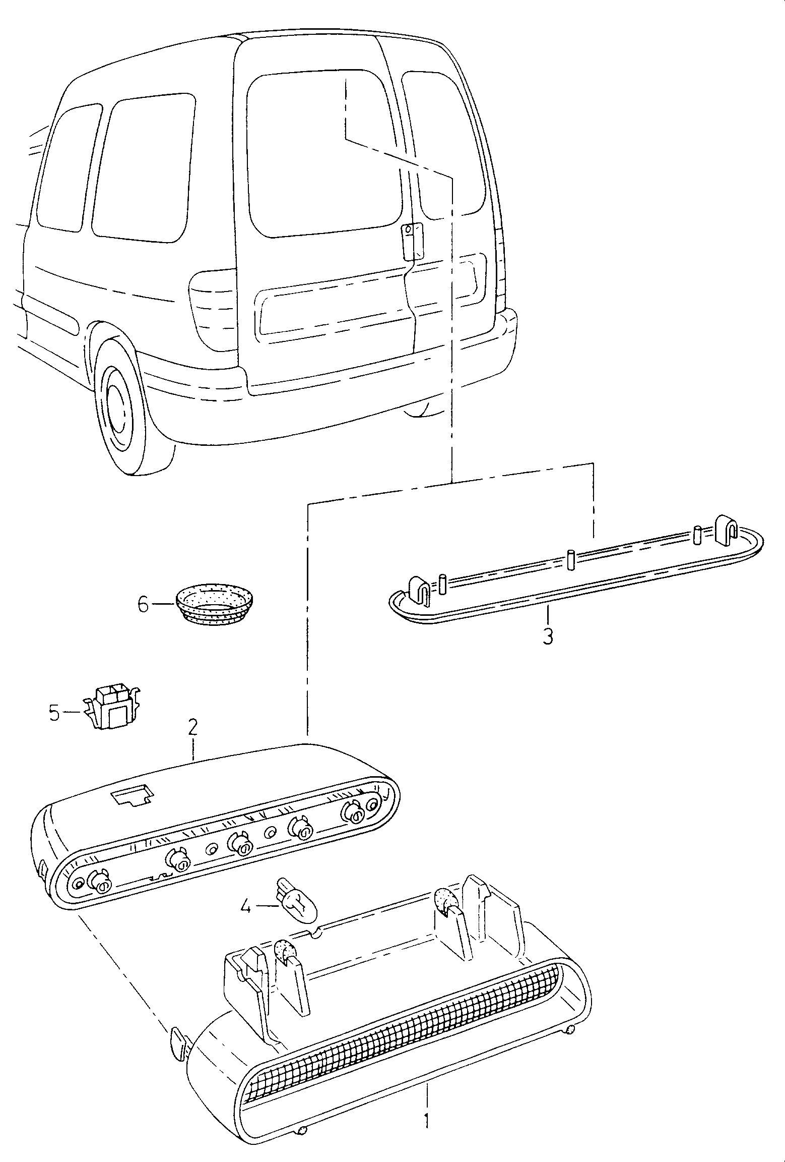 additional brake light - Caddy(CA)  