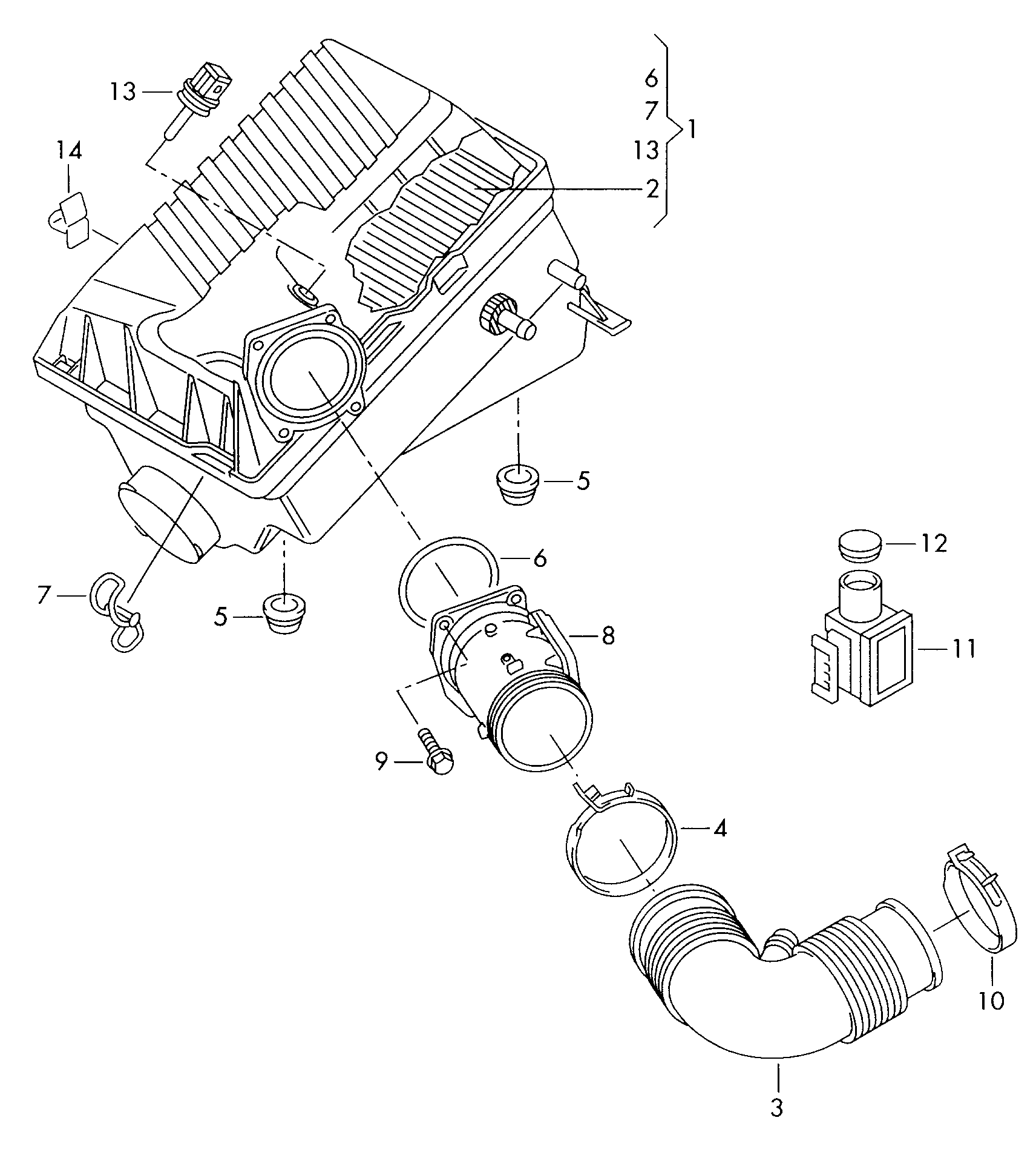 带连接件的
空气滤清器 - Alhambra(AL)  