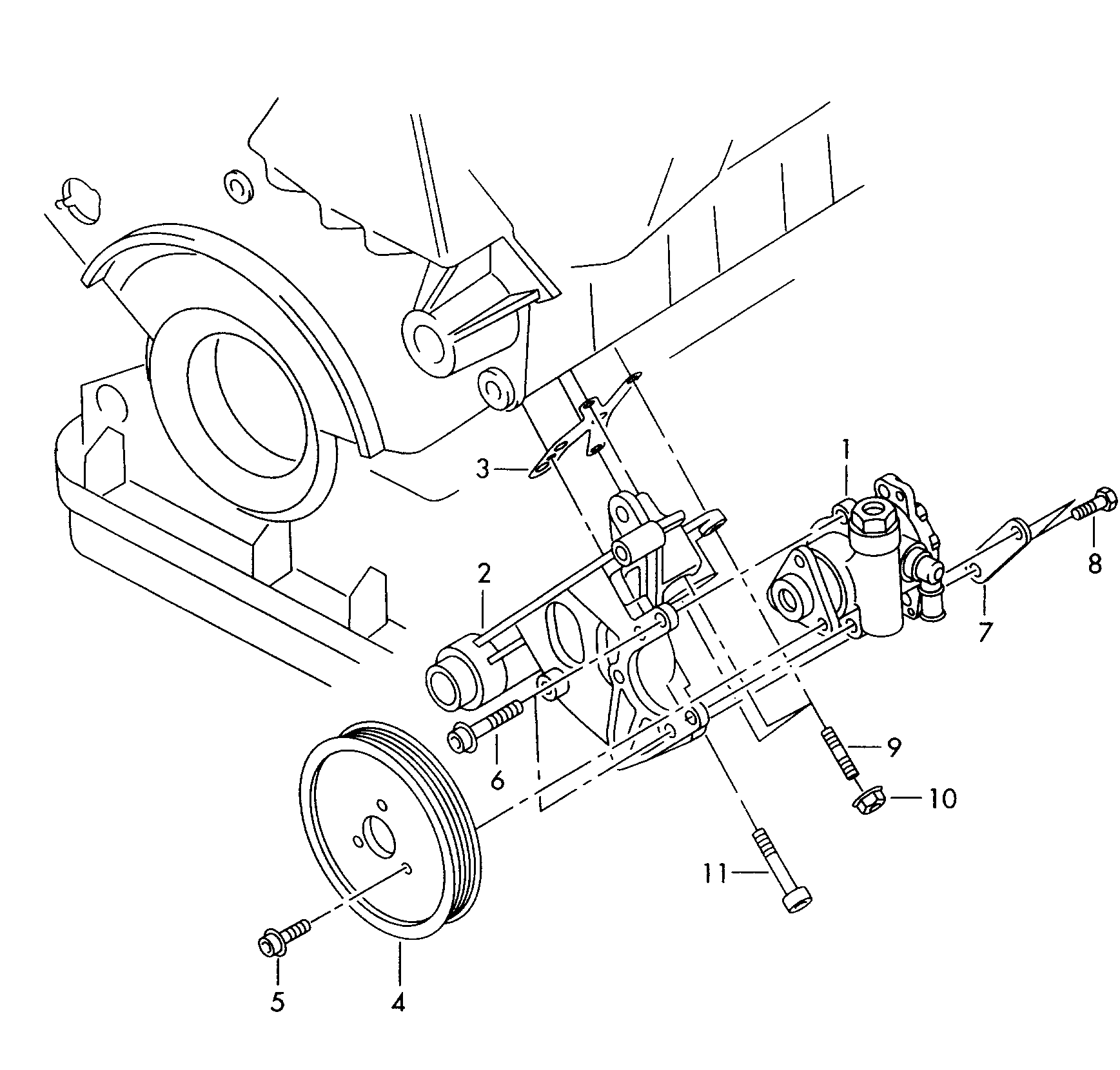 pompe a ailettes - Audi A4/Avant(A4)  