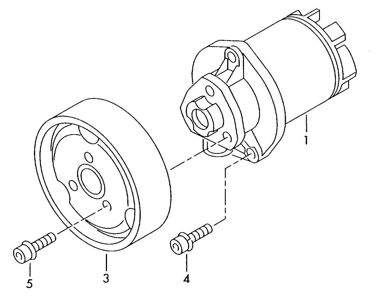 coolant pump - Audi A3/S3/Sportb./Lim./qu(A3)  