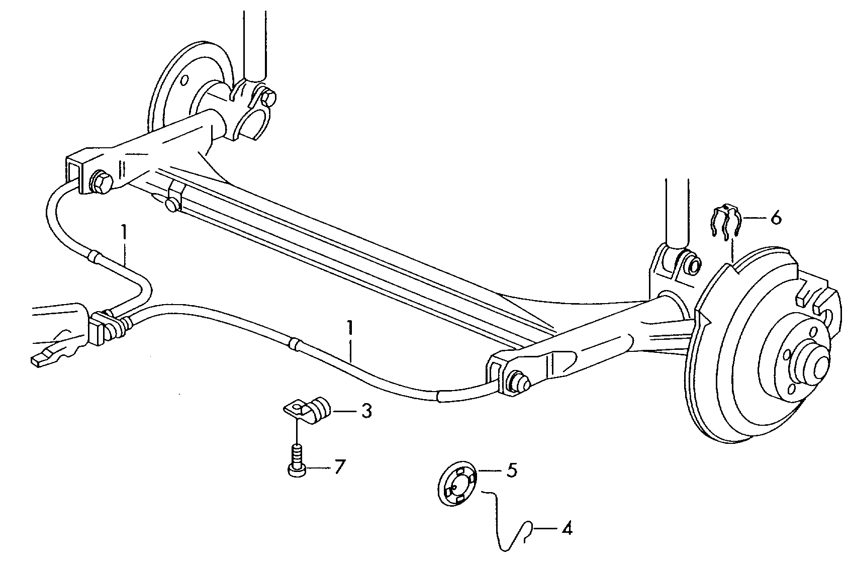 brake cable; F             >> 8P-5A072 500; ; F   ... - Audi A3/S3/Sportb./Lim./qu(A3)  