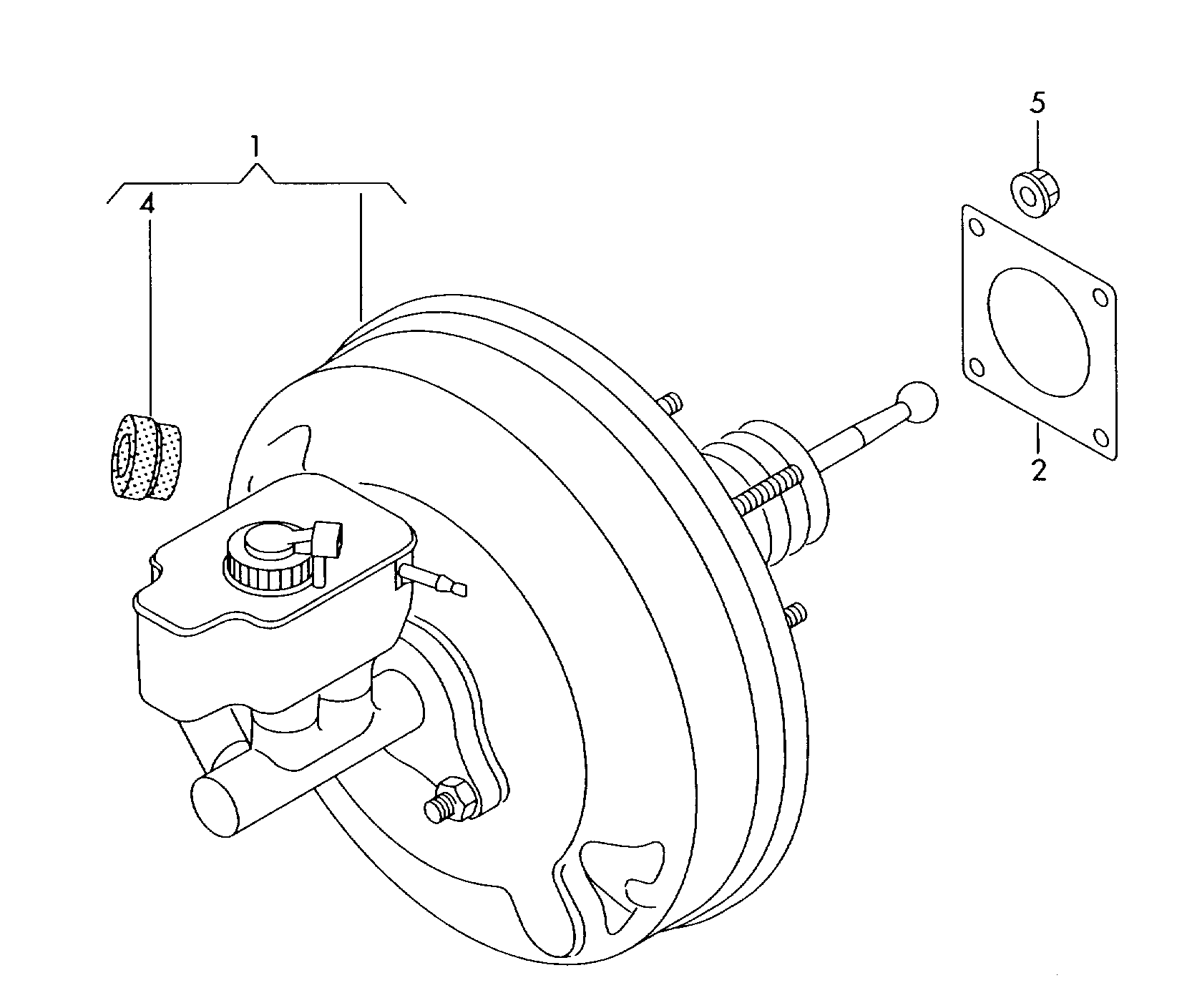 brake servo - Golf/Variant/4Motion(GOLF)  