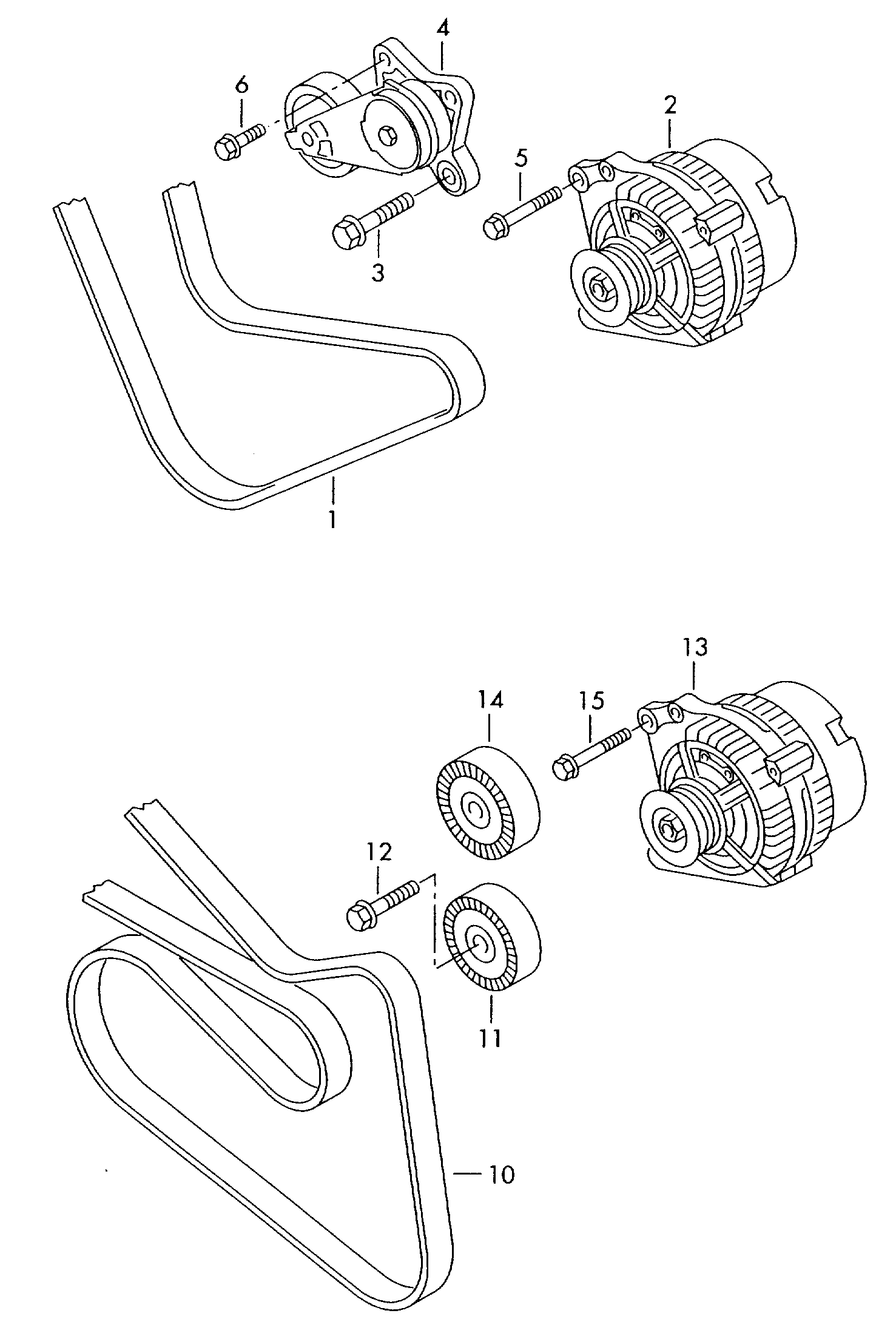 connecting and mounting parts
for alternator; pol... - Eos(EOS)  