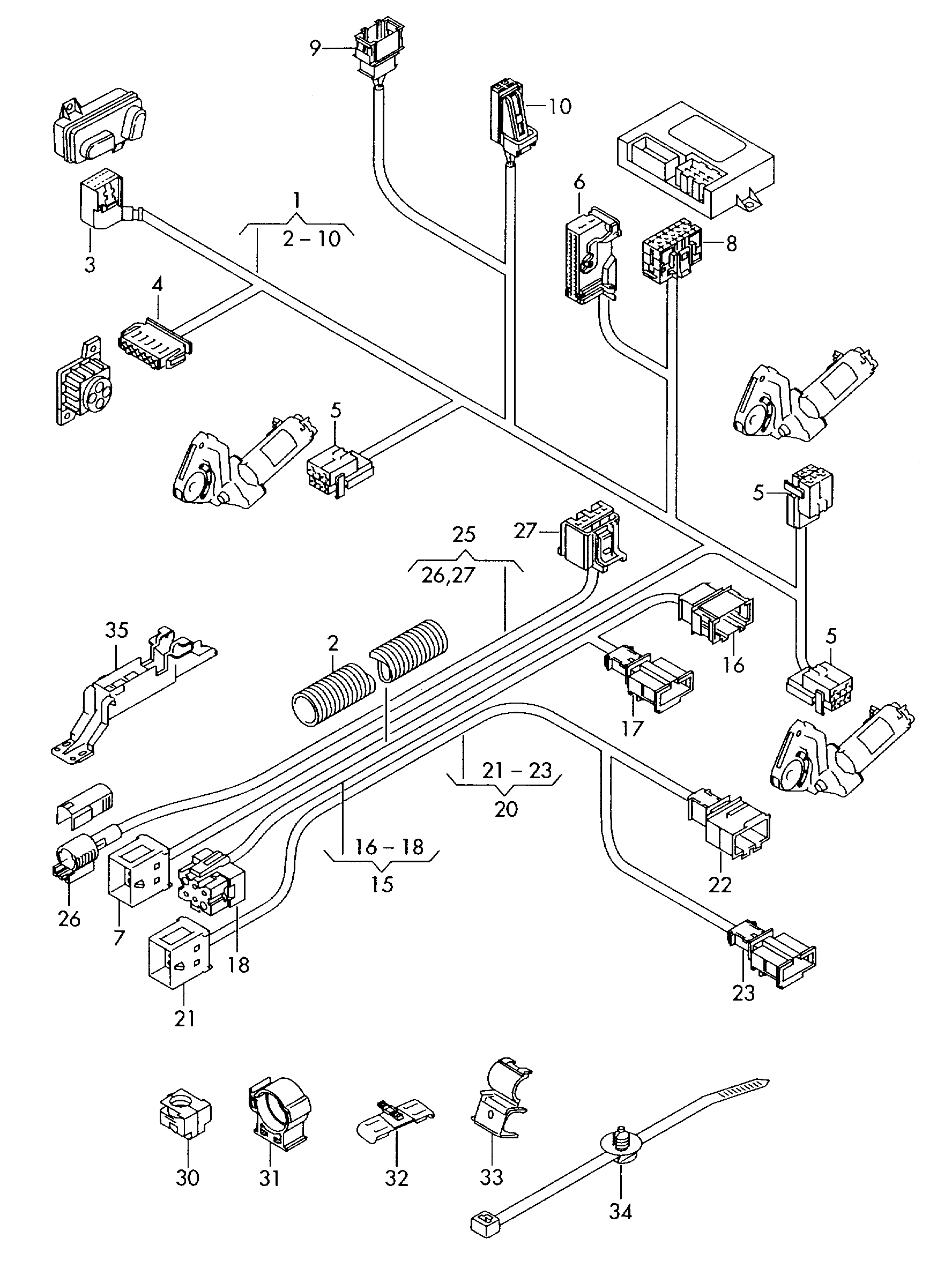 Befestigungsteile - Audi A6/S6/Avant quattro(A6Q)  