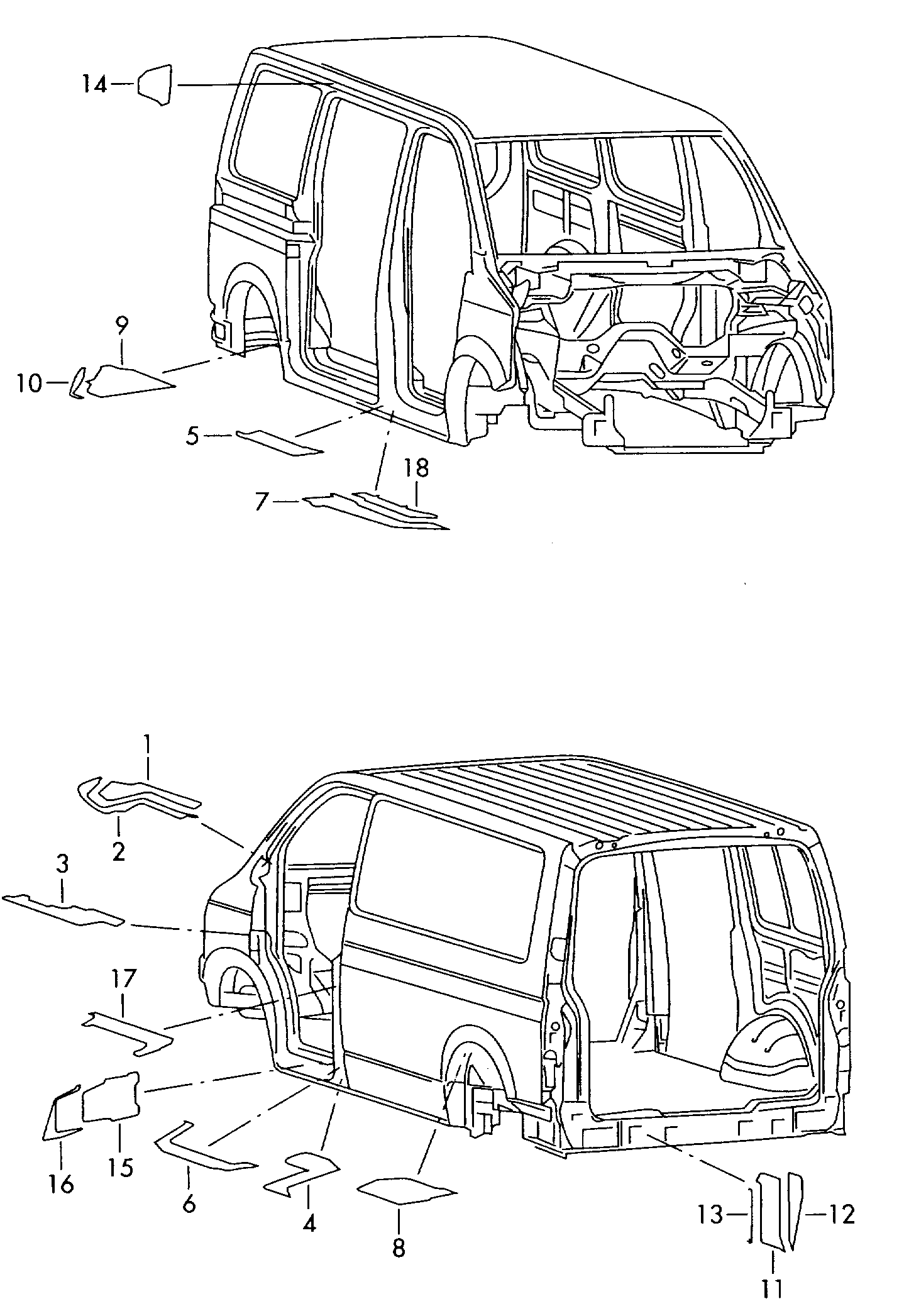 Abschottung; Butyl-Klebe-/Dichtschnur - Transporter(TR)  