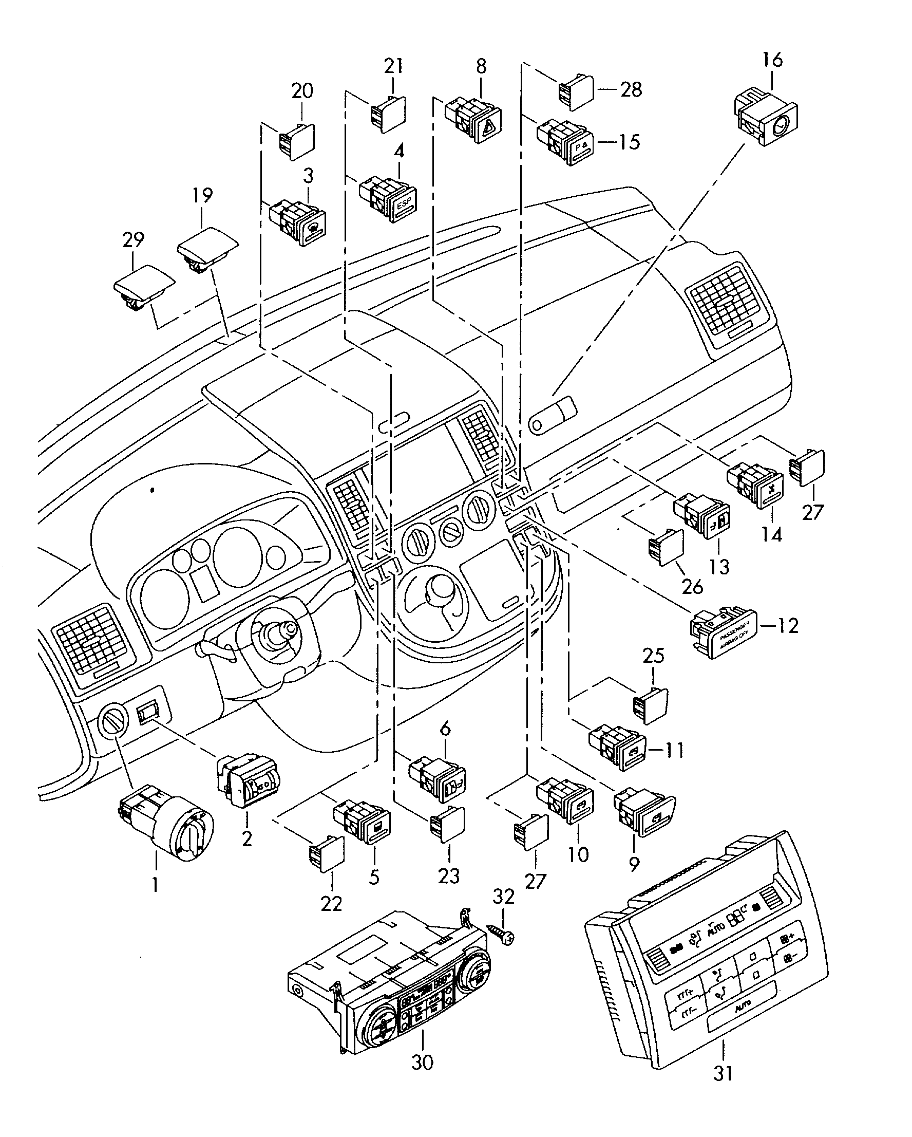コントロールユニット,A/C - Transporter(TR)  