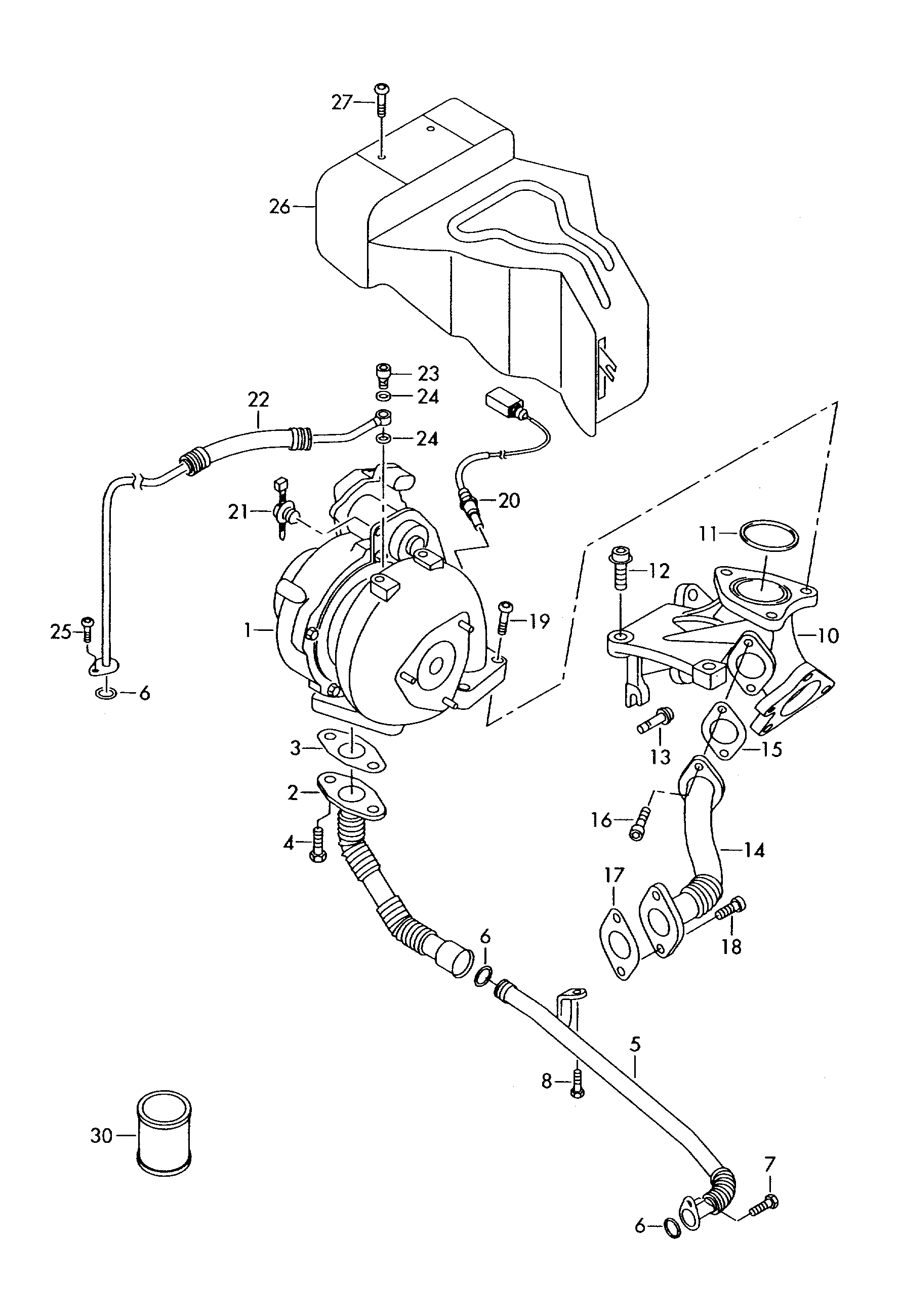 turbosprężarka - Touareg(TOUA)  