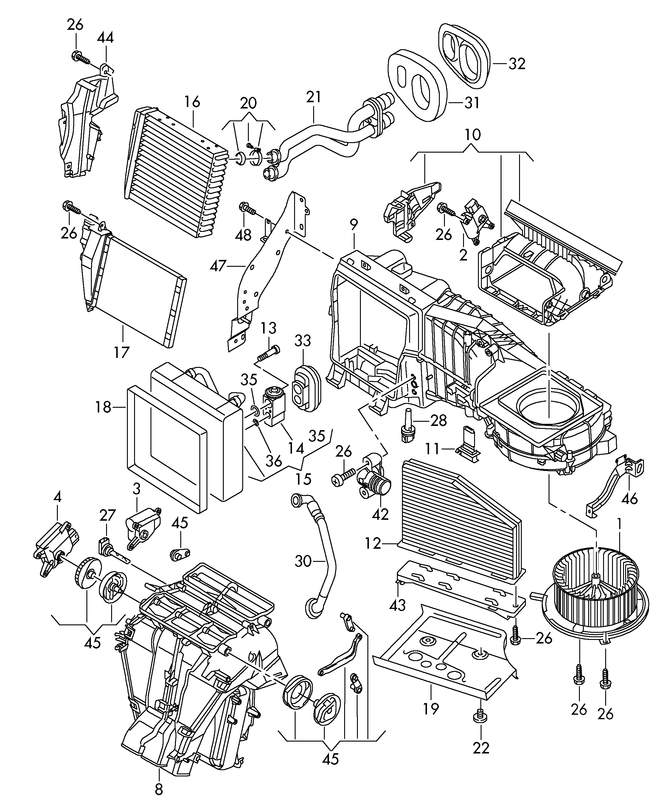acondicionador aire - Tiguan(TIG)  