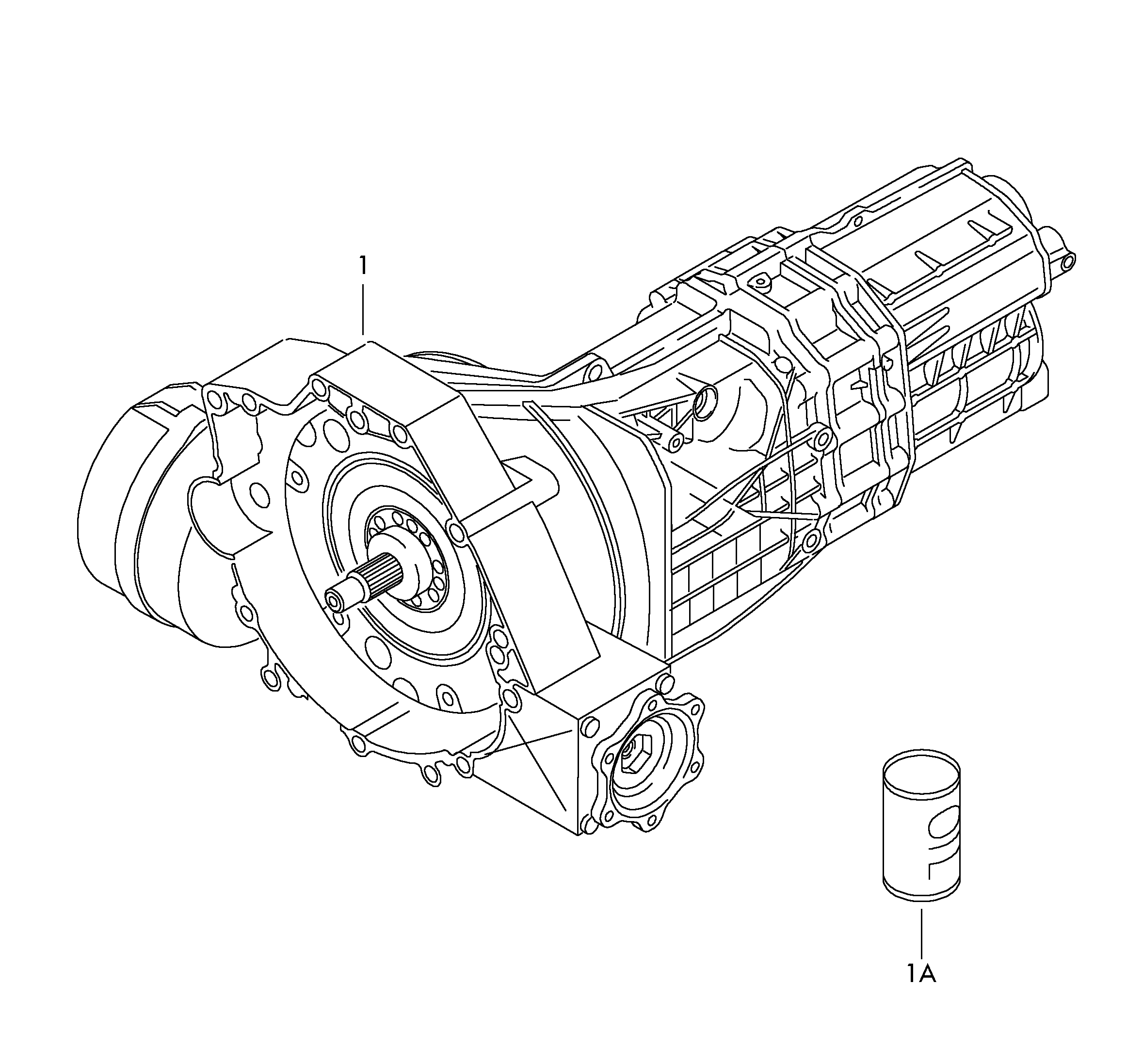 6档手动变速箱 - Audi A4/Avant(A4)  