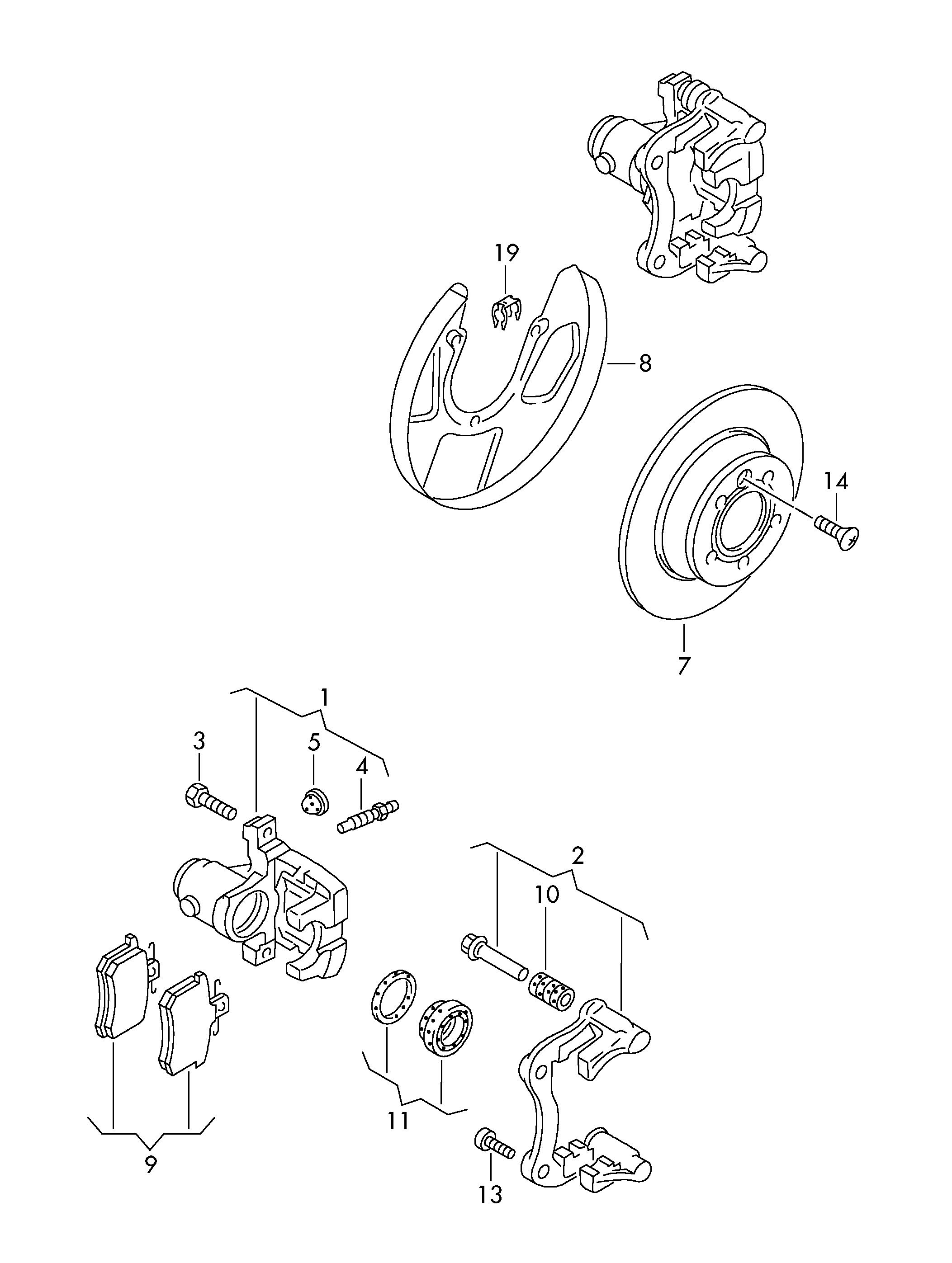 disc brake - Polo/Derby/Vento-IND(PO)  