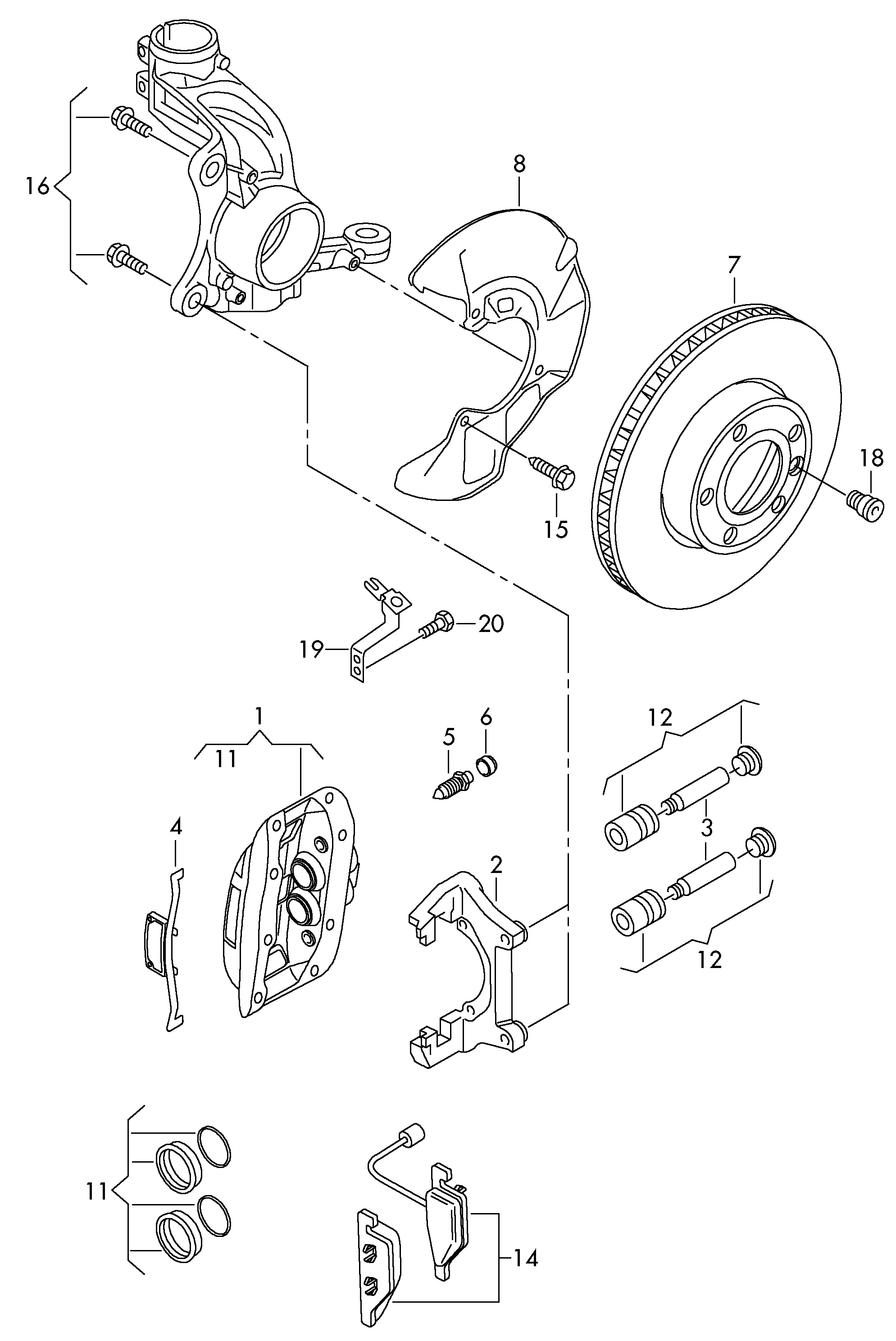 disc brake - Transporter(TR)  
