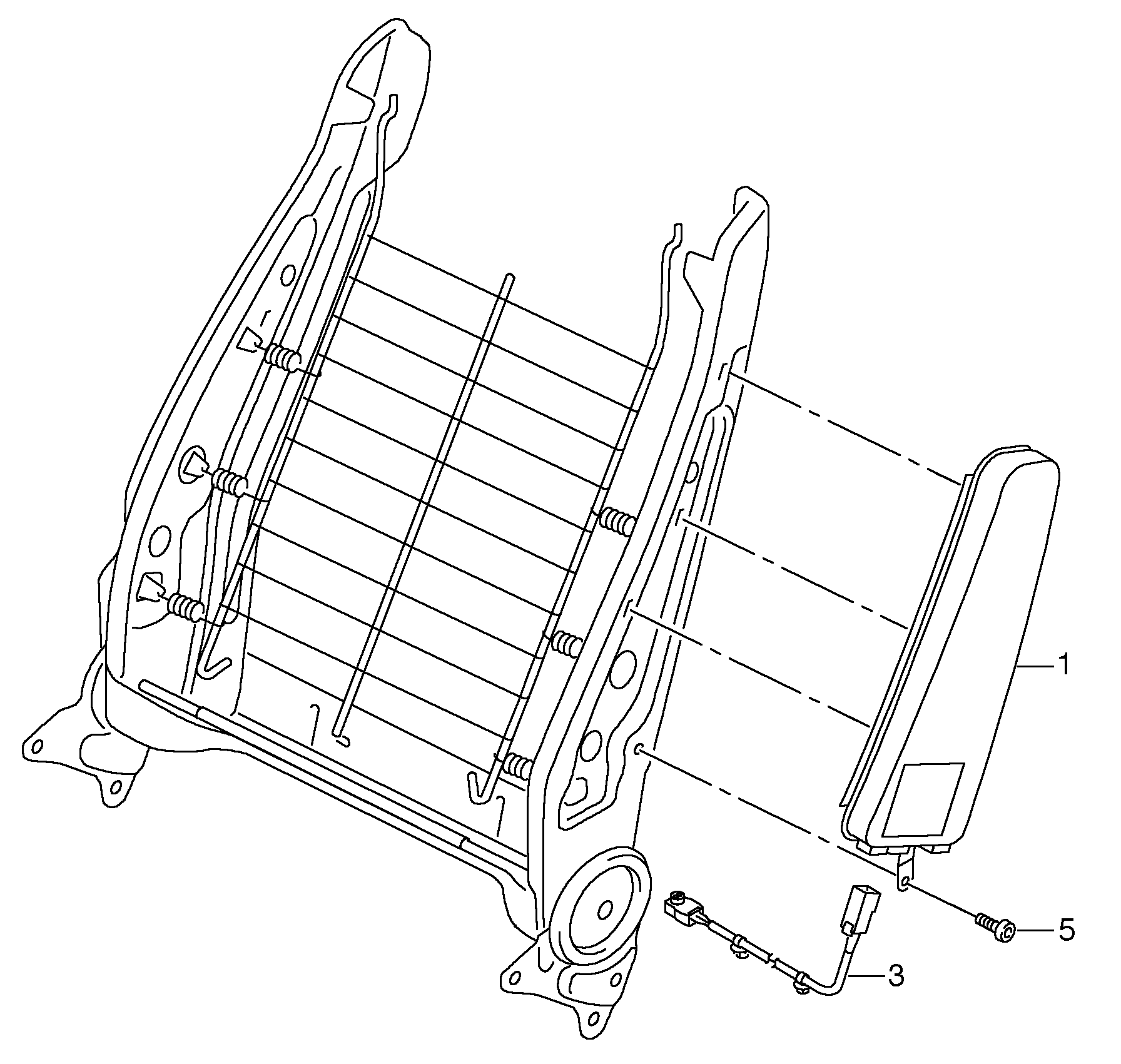 side airbag unit - Citigo(CIT)  