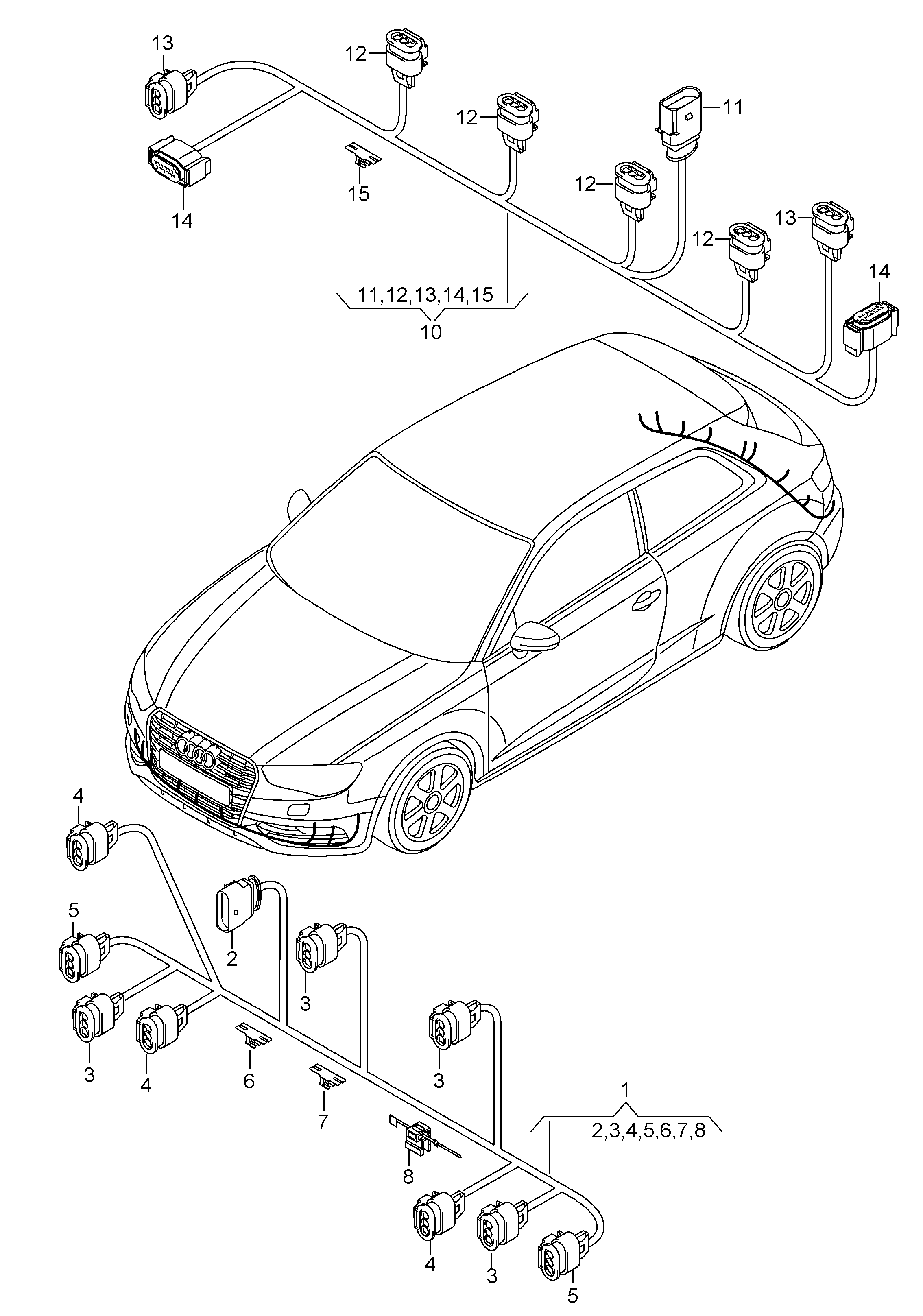 individual parts - Audi A3/S3/Sportb./Lim./qu(A3)  