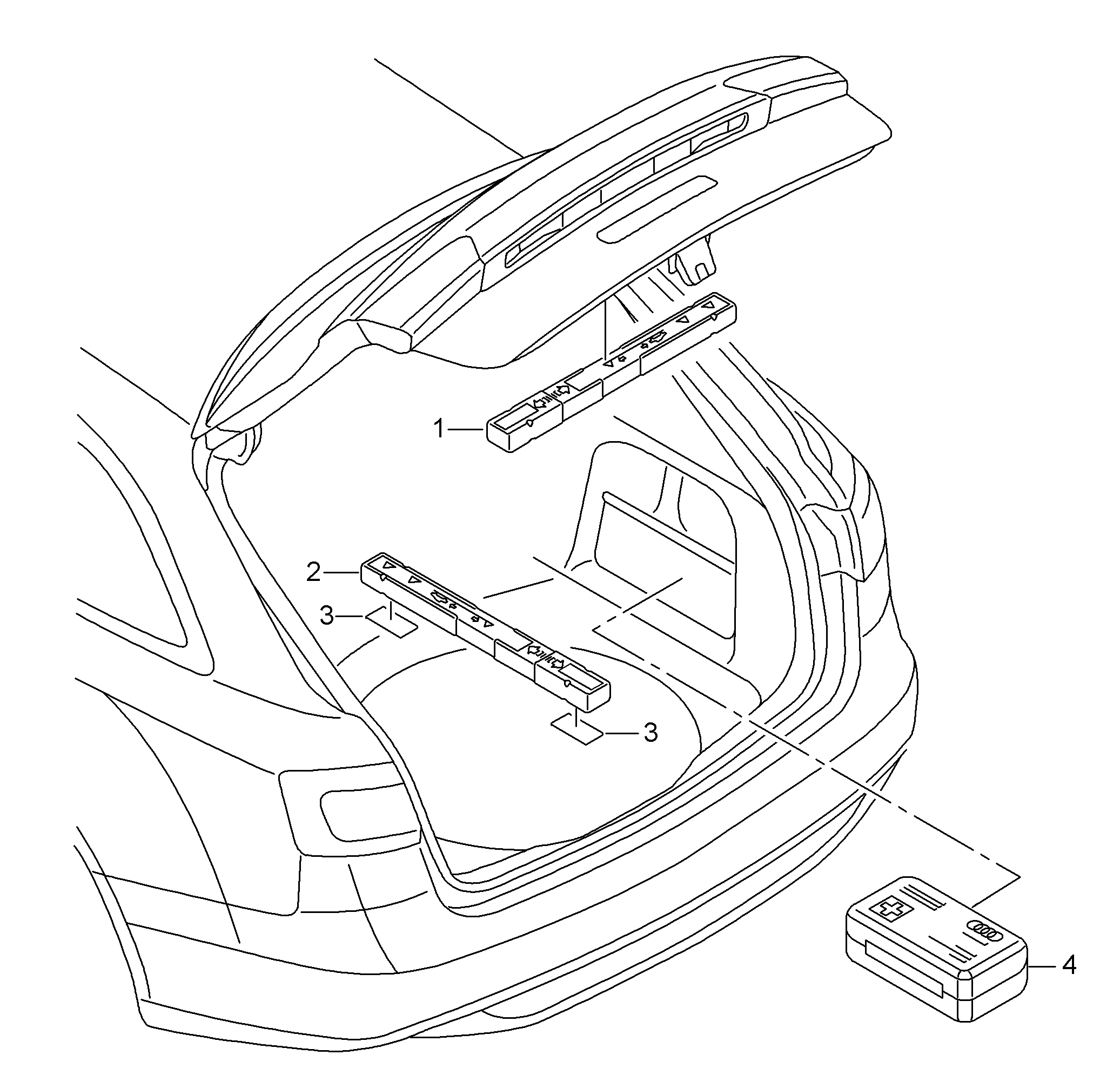 trousse de premiers secours - Audi A6/Avant(A6)  