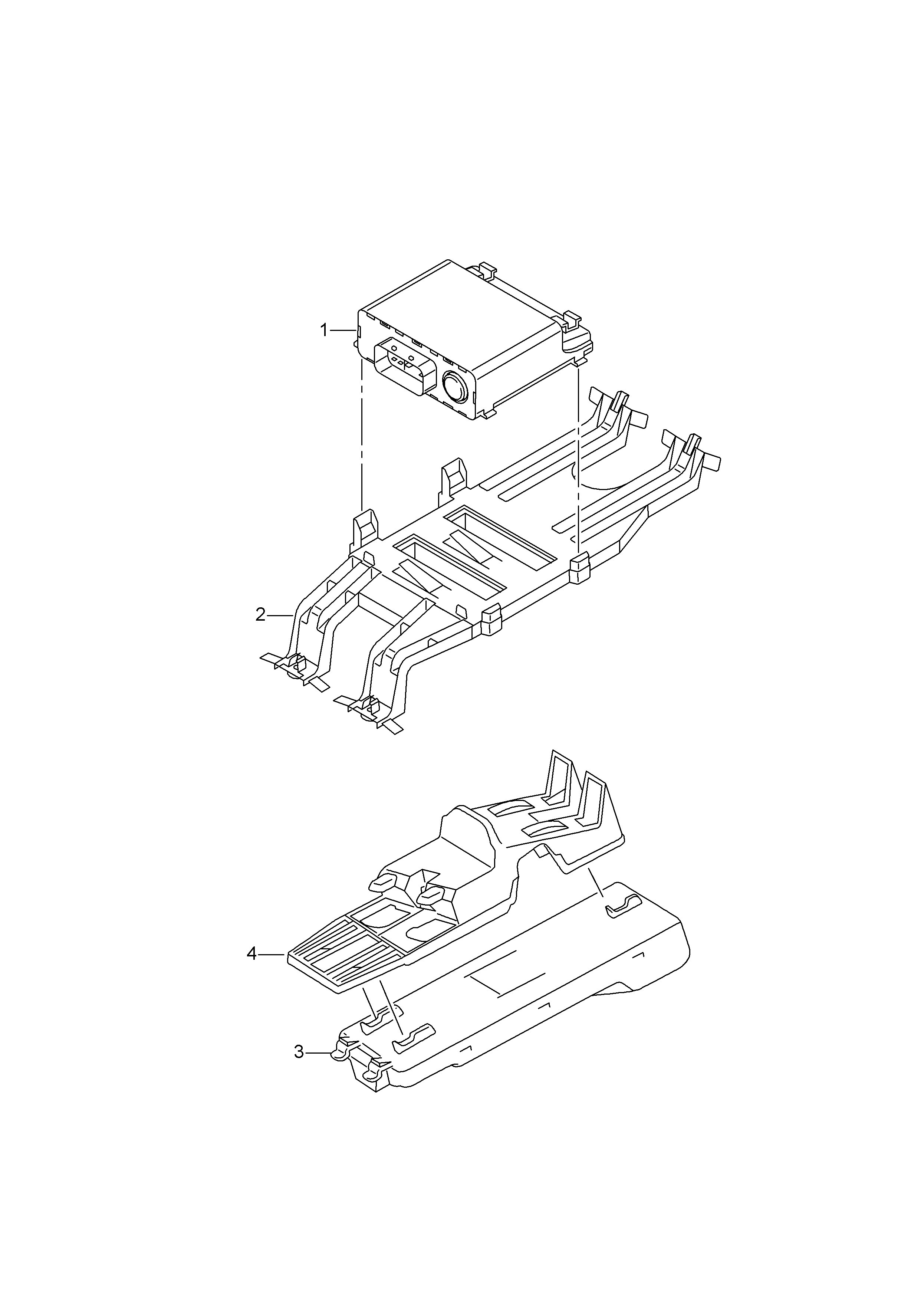 control unit for tailgate - Audi Q3(AQ3)  