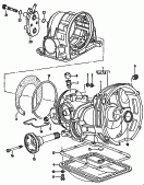 rear axle housing<br/>oil cooler<br/>for 3-speed automatic gearbox
