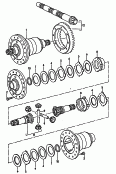 limited slip differential<br/>pinion and crown wheel