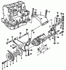 central hydraulic pump<br/>for power steering