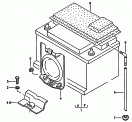 battery mounting<br/>battery