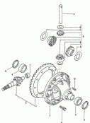 differential<br/>pinion gear set