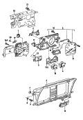 caja de instrumentos y
piezas montadas<br/>p. vehiculos con indicador
multifuncion