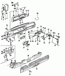 tablero instrumentos<br/>piezas montaje tablero instr.<br/>cenicero<br/>F             >> 15A 0825 000