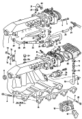 throttle valve adapter<br/>intake manifold<br/>suction jet pump