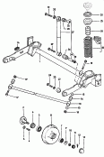 cuerpo eje trasero con piezas
de montaje<br/>suspension