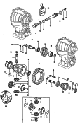 differential<br/>for 3-speed automatic gearbox