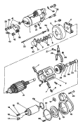 startmotor en onderdelen