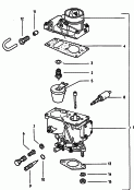 carburateur<br/>carburateur-pieces de detail