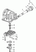 skrzynka sterująca<br/>filtr siatkowy oleju<br/>dla skrzyni biegow automat.