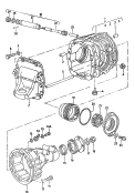 housing<br/>front axle differential<br/>for vehicles with visco
clutch