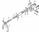 selector mechanism<br/>differential lock, engageable