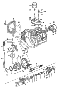Ausgleichsgetriebe<br/>Achsantrieb<br/>Oelkuehler<br/>fuer 4-Gang-Automatikgetriebe