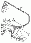 wiring set for anti-theft
alarm system<br/>wiring harness for anti-theft-
system