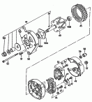 alternator<br/>individual parts