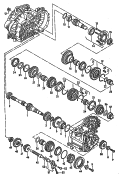 gears and shafts<br/>for manual gearbox
