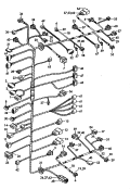 wiring harness: front<br/>individual parts
