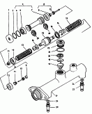individual parts<br/>tandem brake master cylinder<br/>08.76 - 07.83<br/>08.76 - 07.81