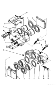 individual parts<br/>two-circuit disk brake<br/>01.82 - 12.89<br/>08.84 - 12.89<br/>04.87 - 12.89