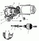 wiper motor<br/>individual parts<br/>08.76 - 01.88